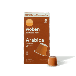 Woken-coffee Arabica Nespresso Orginalline Compostable Coffee Pods Eco-friendly nespresso pods Biodegradable coffee pods