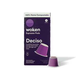Woken-coffee Deciso Nespresso Orginalline Compostable Coffee Pods Eco-friendly nespresso pods Biodegradable coffee pods