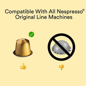 Woken Double Dark Roast Nespresso Orginalline Compostable Coffee Pods Eco-friendly nespresso pods Biodegradable coffee pods