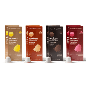 Woken Woken Mix Nespresso Orginalline Compostable Coffee Pods Eco-friendly nespresso pods Biodegradable coffee pods
