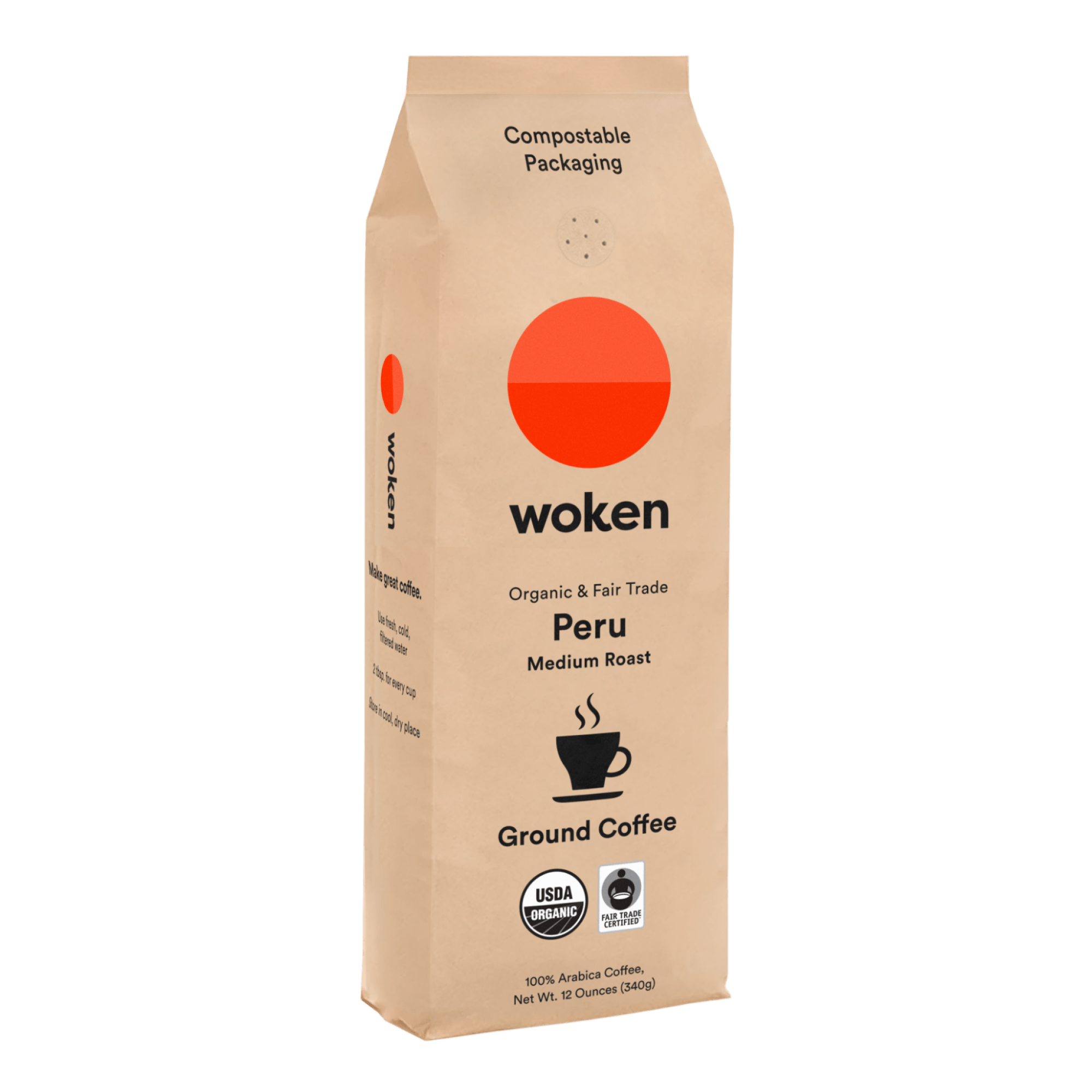 Woken Peru Nespresso Orginalline Compostable Coffee Pods Eco-friendly nespresso pods Biodegradable coffee pods