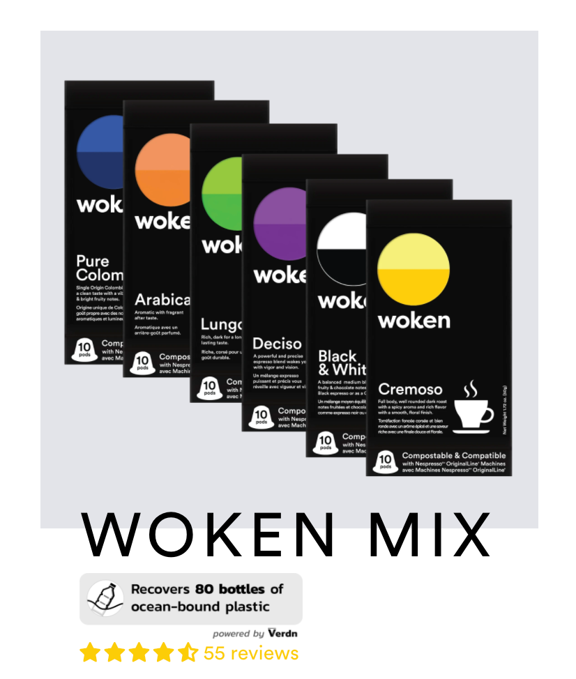 Every Woken Mix Purchase now has Ocean Clean up!