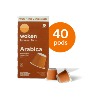 Woken Arabica Bundle Nespresso Orginalline Compostable Coffee Pods Eco-friendly nespresso pods Biodegradable coffee pods