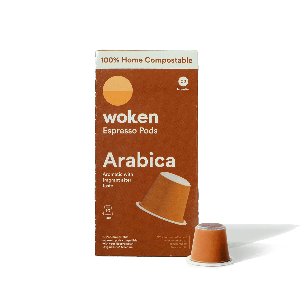 Woken-coffee Arabica Nespresso Orginalline Compostable Coffee Pods Eco-friendly nespresso pods Biodegradable coffee pods