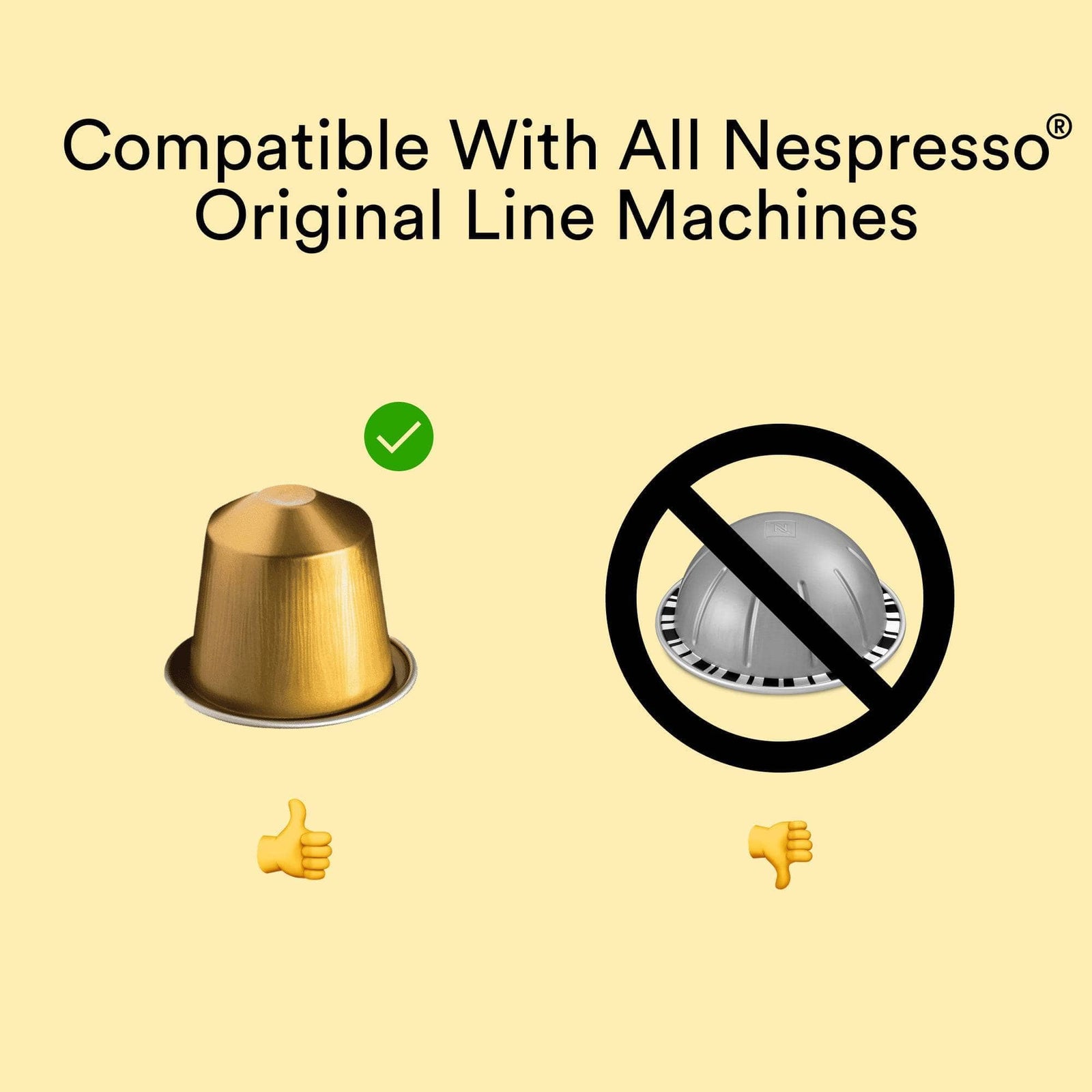Woken-coffee Portofino Nespresso Orginalline Compostable Coffee Pods Eco-friendly nespresso pods Biodegradable coffee pods