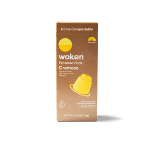 Woken-coffee New - Cremoso Nespresso Orginalline Compostable Coffee Pods Eco-friendly nespresso pods Biodegradable coffee pods