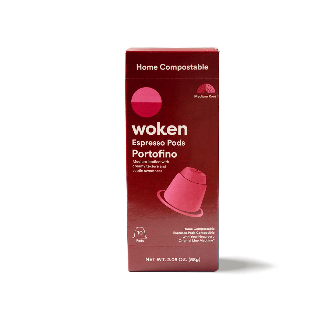 Woken-coffee Portofino Nespresso Orginalline Compostable Coffee Pods Eco-friendly nespresso pods Biodegradable coffee pods