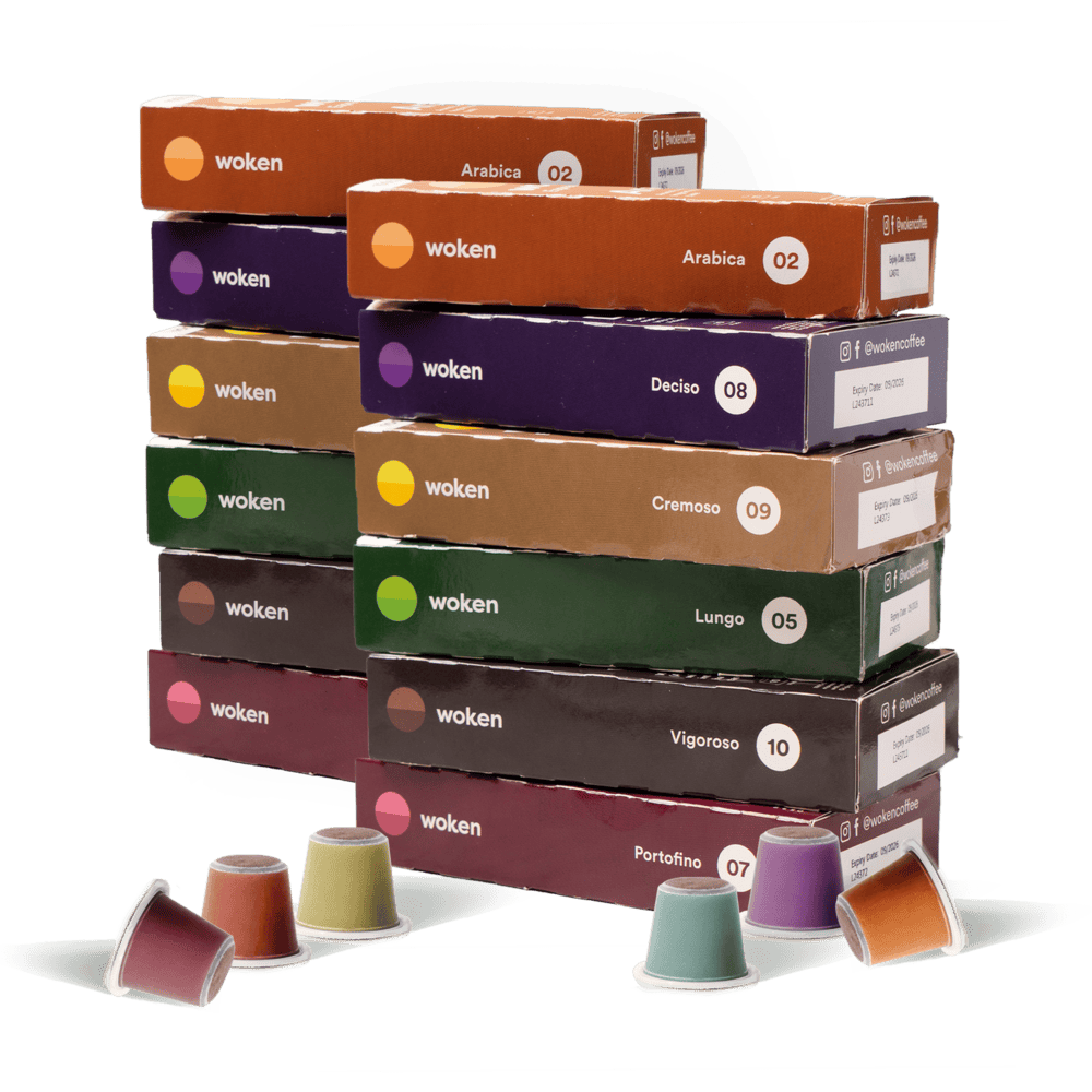 Subscribe Coffee Capsules for Nespresso Woken Coffee