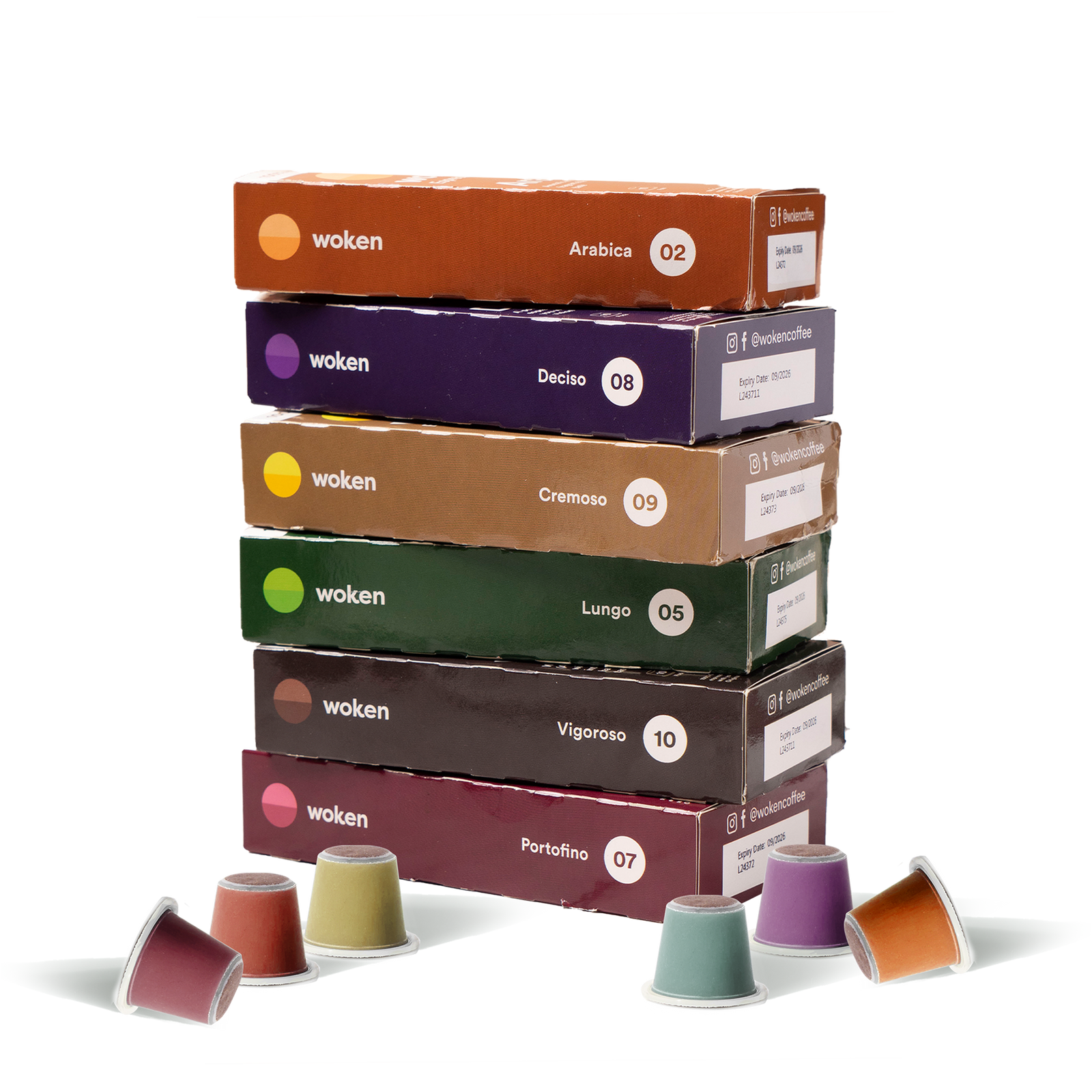 Subscribe Coffee Capsules for Nespresso Woken Coffee