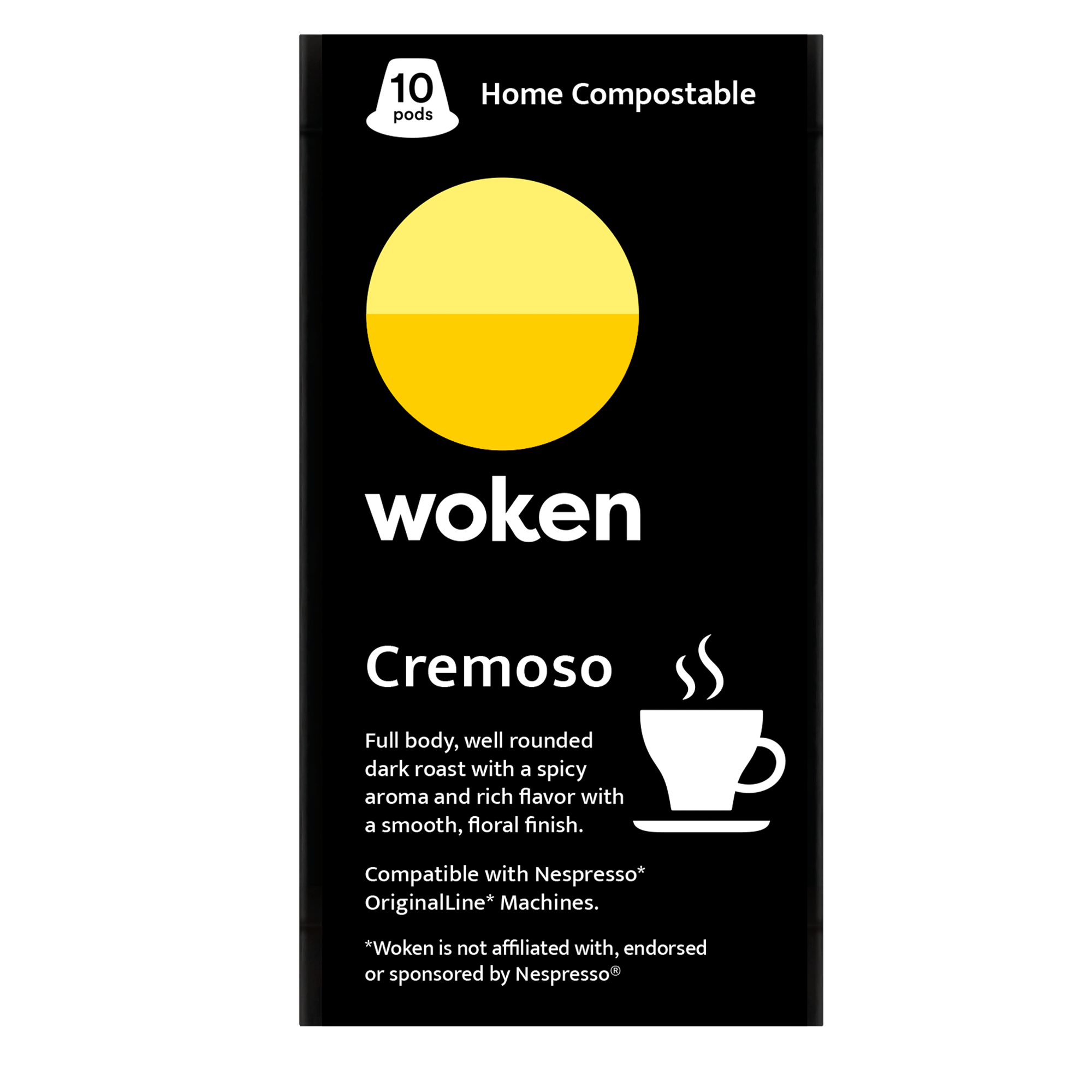 Cremoso Alternative Coffee Pods for Nespresso Machines Woken Coffee