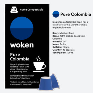 Woken Easter Bundle Nespresso Orginalline Compostable Coffee Pods Eco-friendly nespresso pods Biodegradable coffee pods
