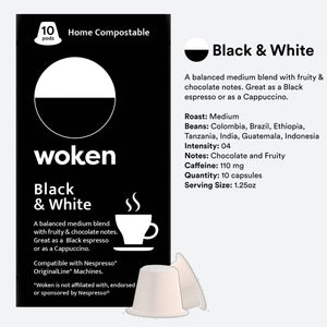 Woken Easter Bundle Nespresso Orginalline Compostable Coffee Pods Eco-friendly nespresso pods Biodegradable coffee pods