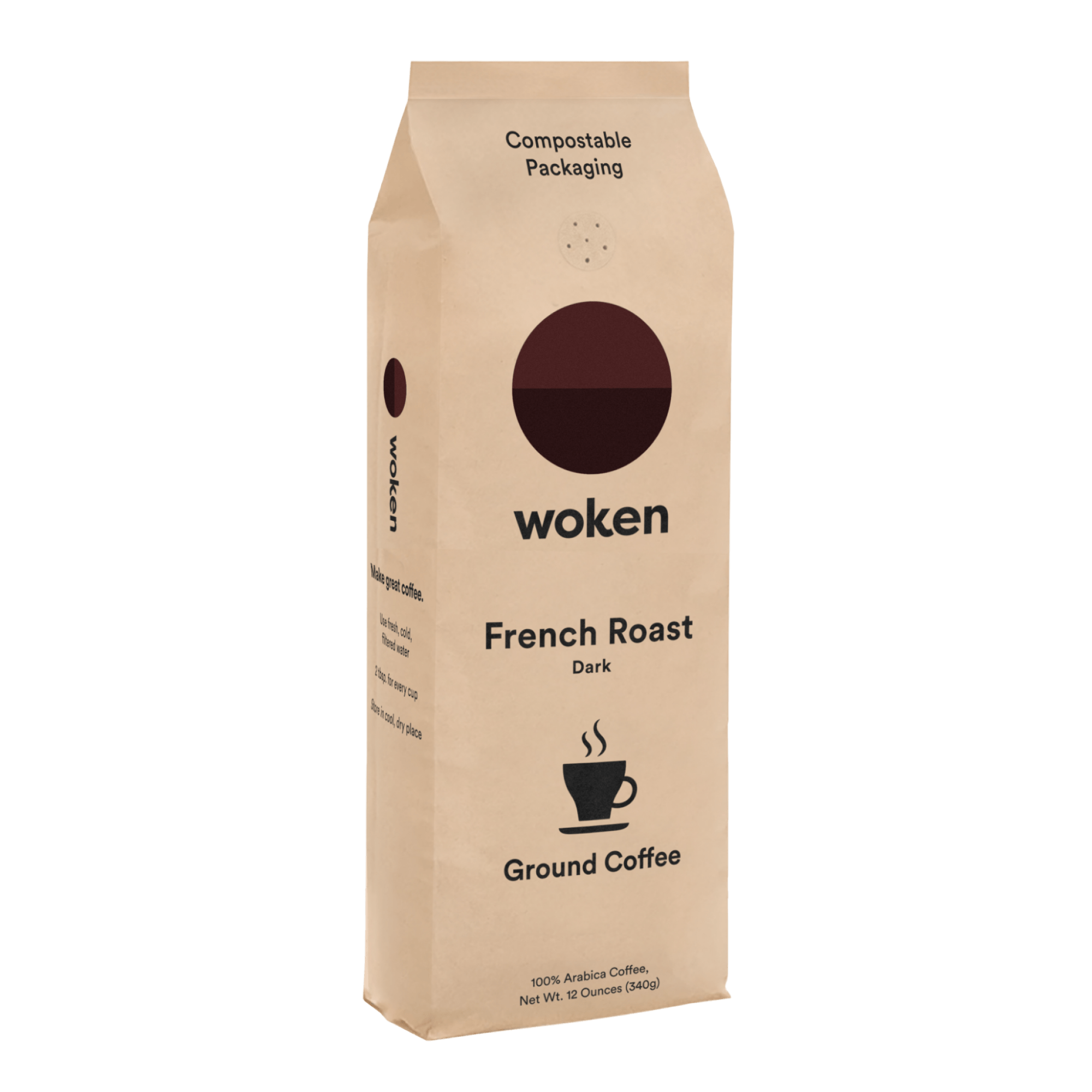 Woken French Roast Nespresso Orginalline Compostable Coffee Pods Eco-friendly nespresso pods Biodegradable coffee pods