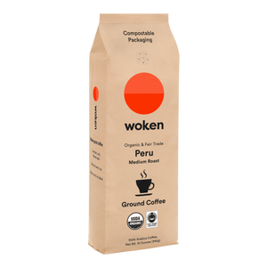 Woken Peru + French Roast Nespresso Orginalline Compostable Coffee Pods Eco-friendly nespresso pods Biodegradable coffee pods